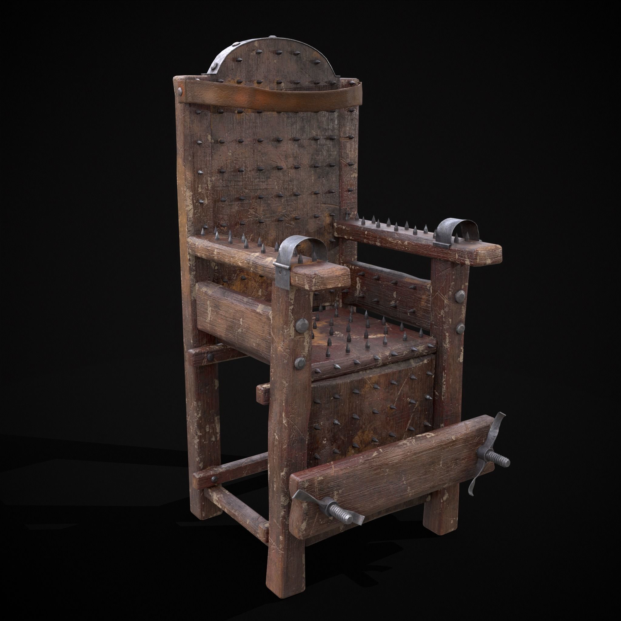 3D model Judas Chair VR / AR / lowpoly CGTrader