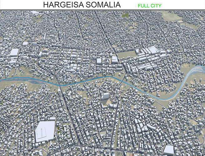 Hargeisa Somalia 30km AI