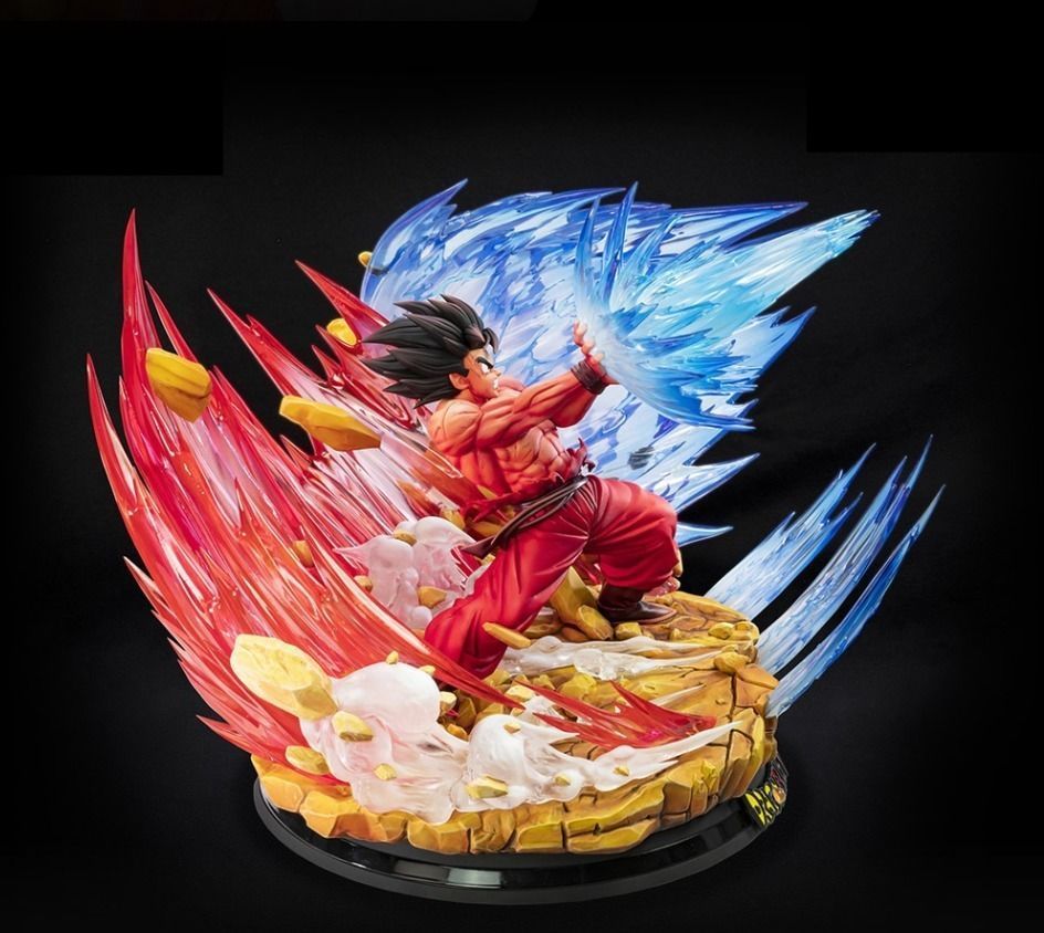 Figurin Goku Diorama Kaioken 3D model 3D printable | CGTrader