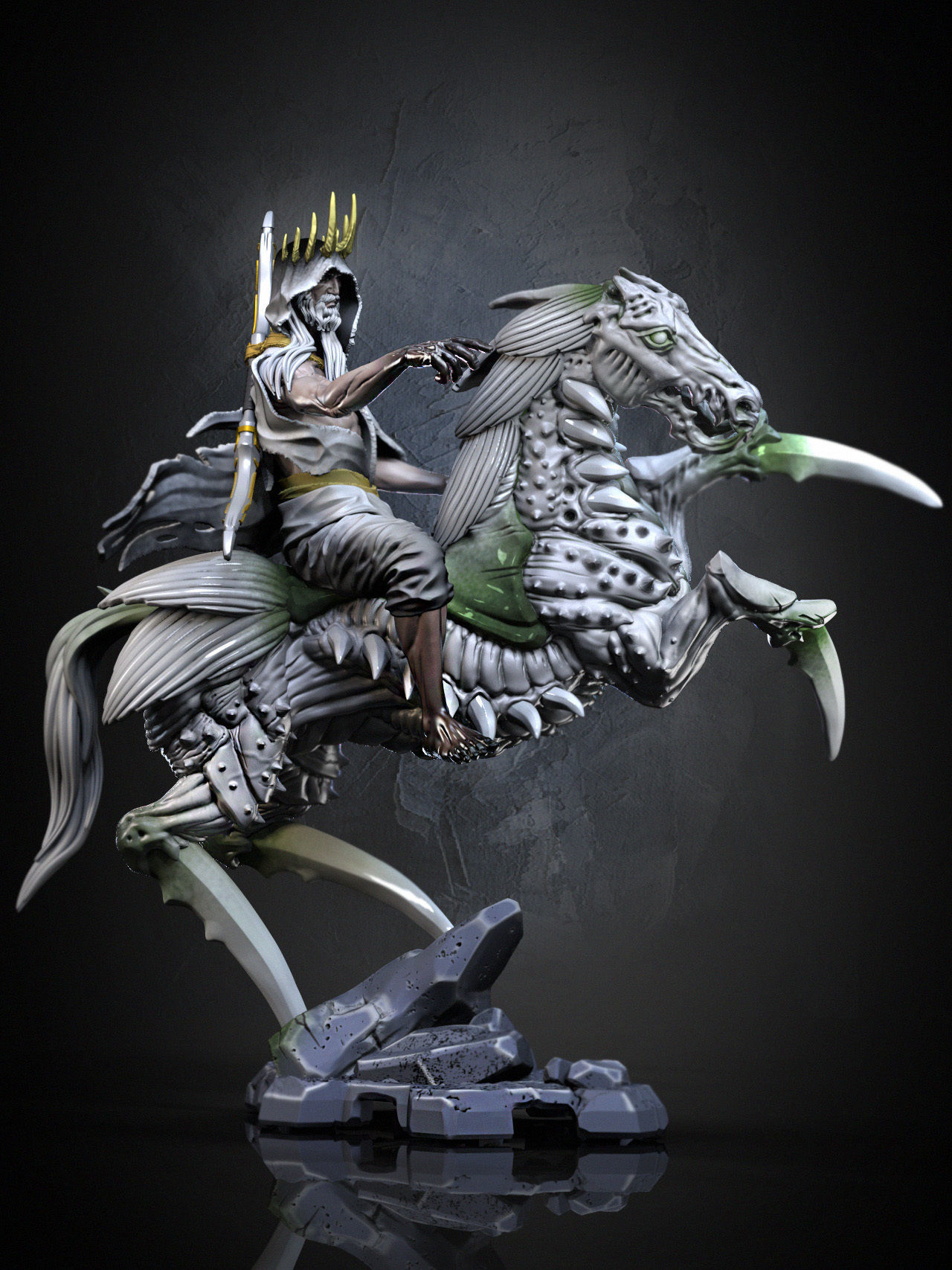 Conqueror - Four Horsemen 3D model 3D printable | CGTrader