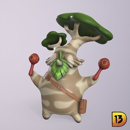 Korok packages and Bag and Hestu 3D model 3D printable | CGTrader
