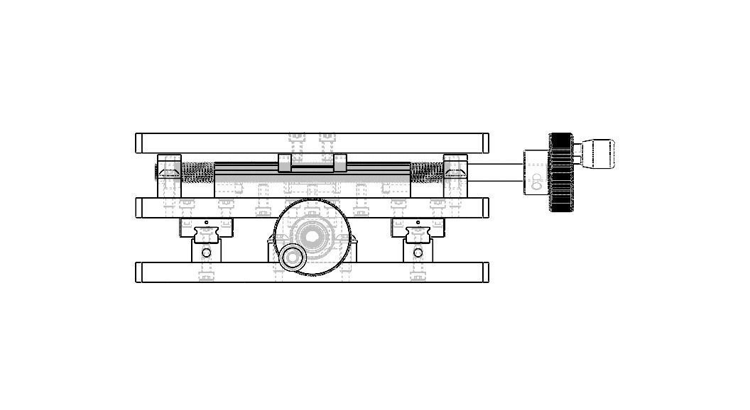 Custom Manual XY Table 3D model rigged CGTrader