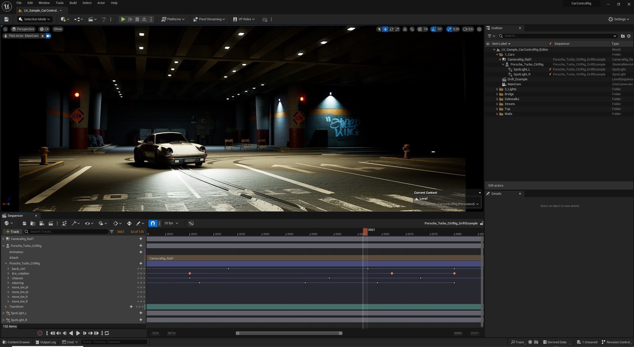 3D model Car Control Rig for Unreal Engine VR / AR / low-poly | CGTrader