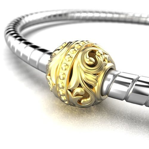 "sterling silver charms bracelets"