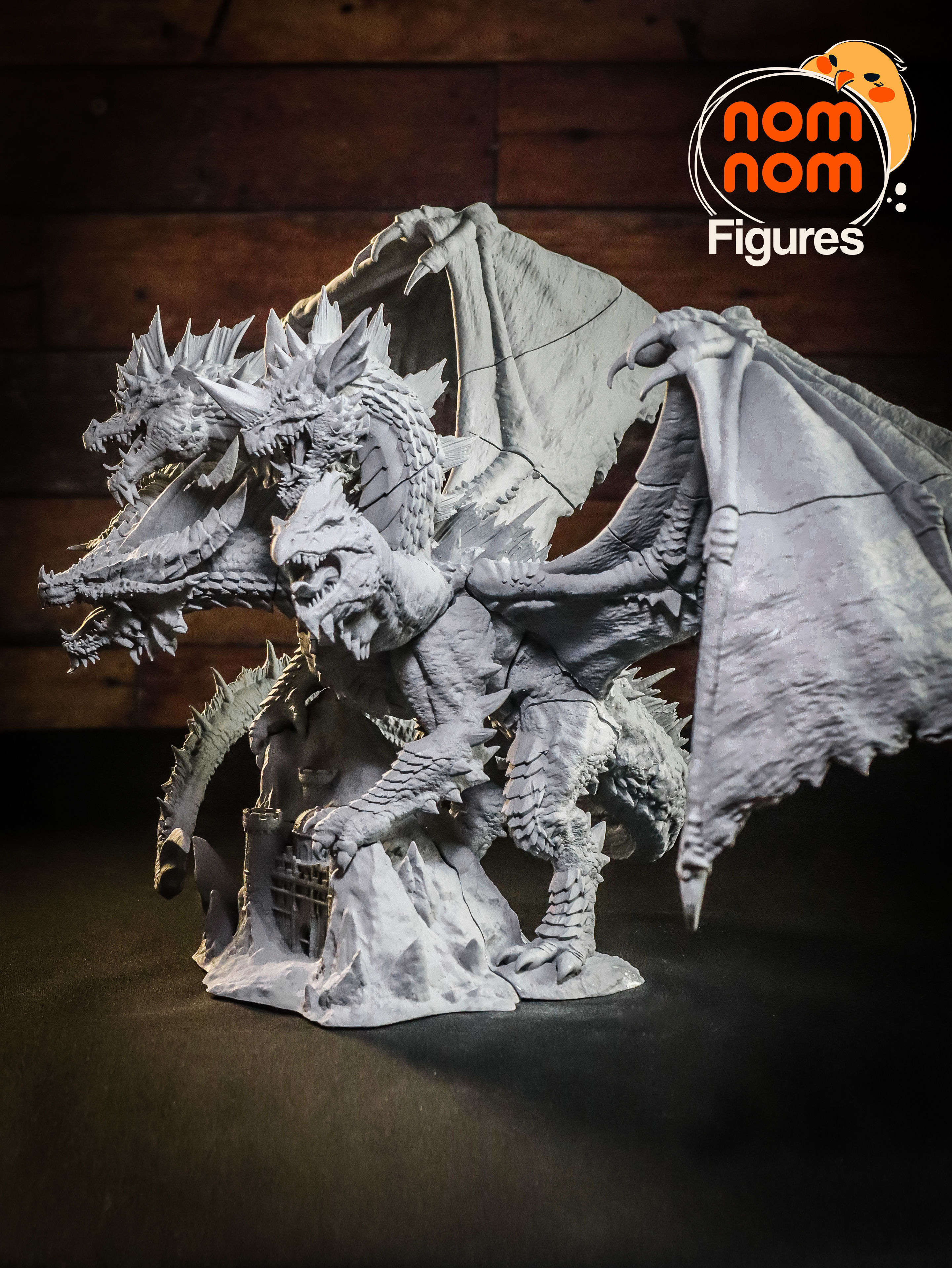 Tiamat - Dungeons and Dragons 3D model 3D printable | CGTrader