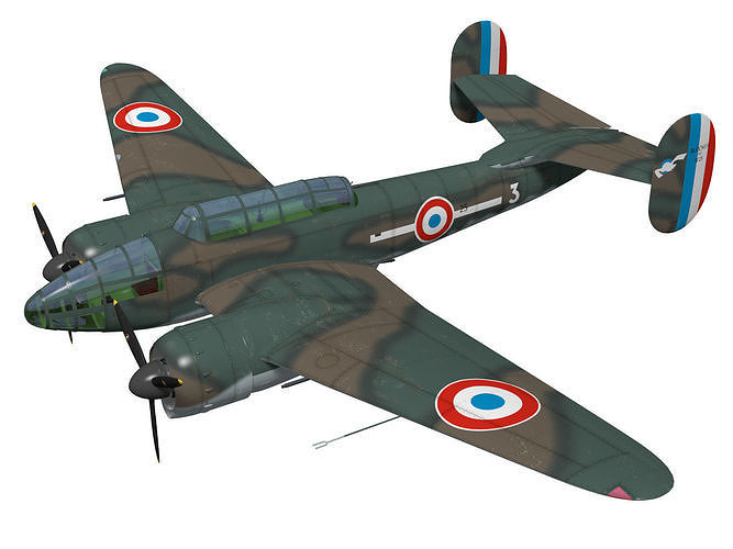 Bloch MB174 3D model | CGTrader