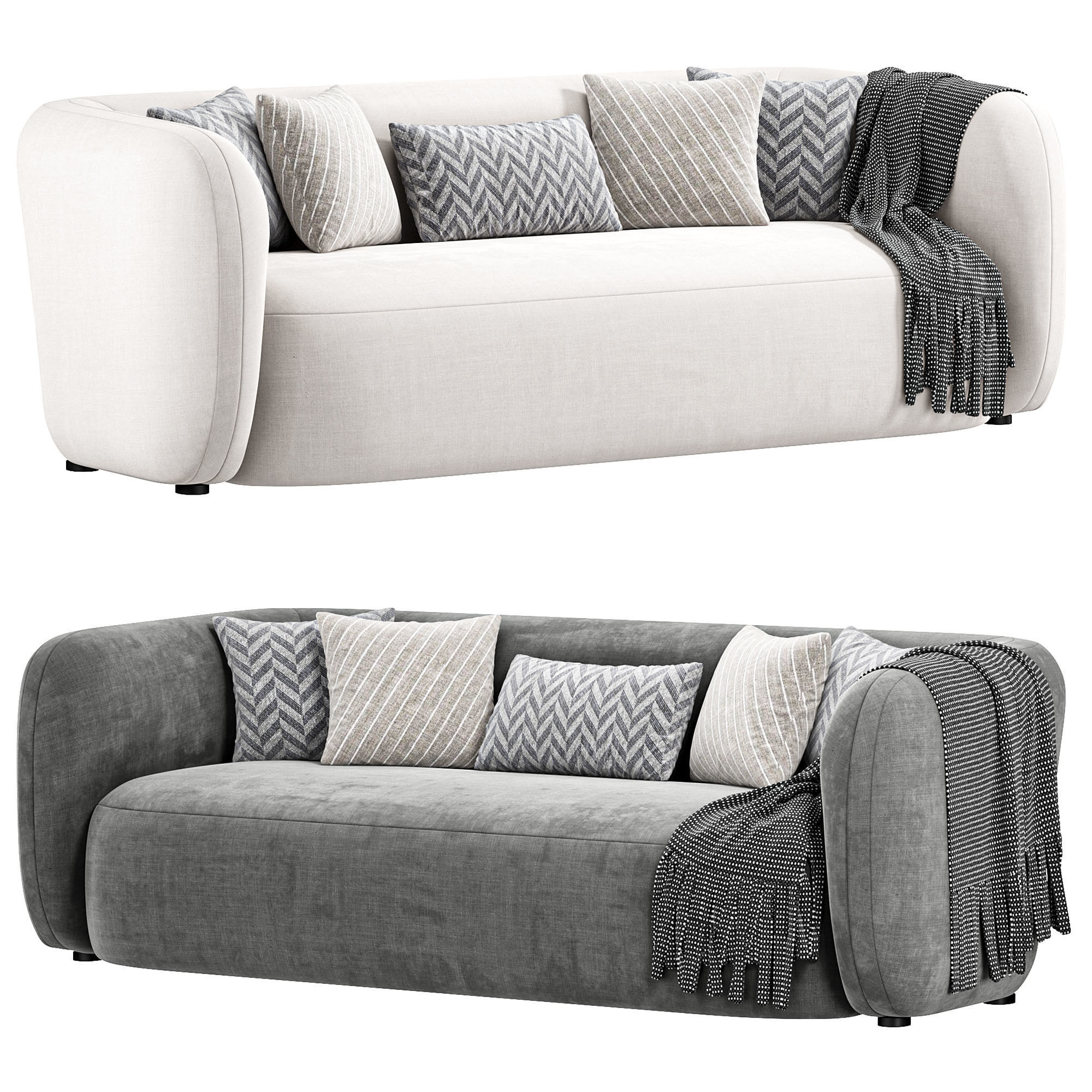 Highfashionhome Com 2026.Nara Sofa Gibson Wheat By Highfashionhome 3D model | CGTrader