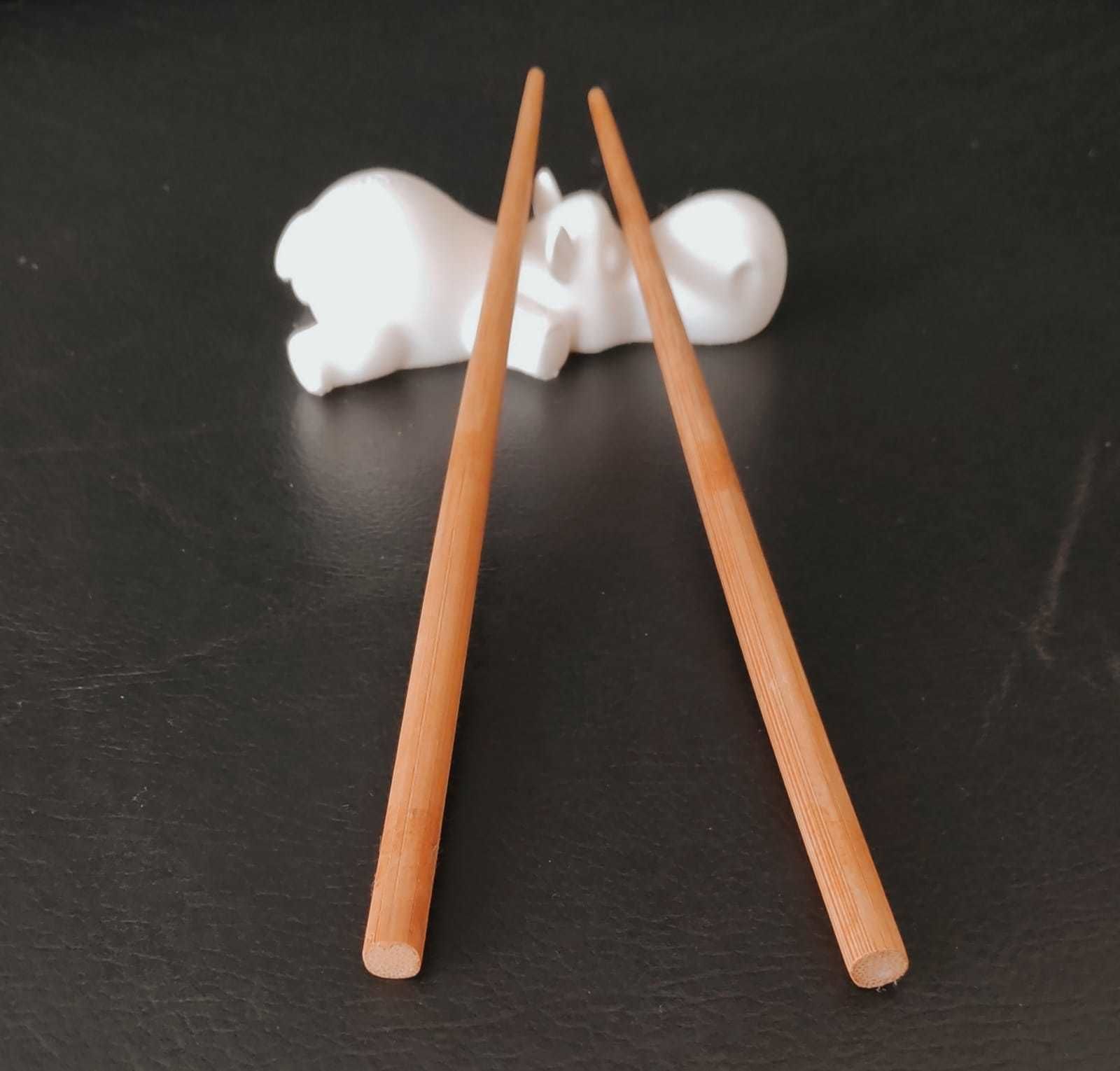 Sleepy Hippo Chopstick holder 3D model 3D printable CGTrader