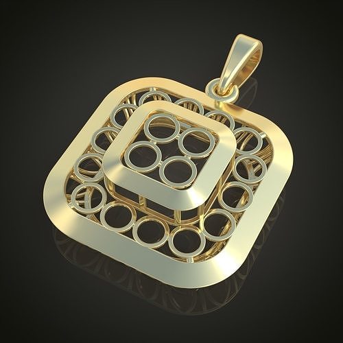 Pendant model 3D 0246 printable model free 3D model 3D printable | CGTrader