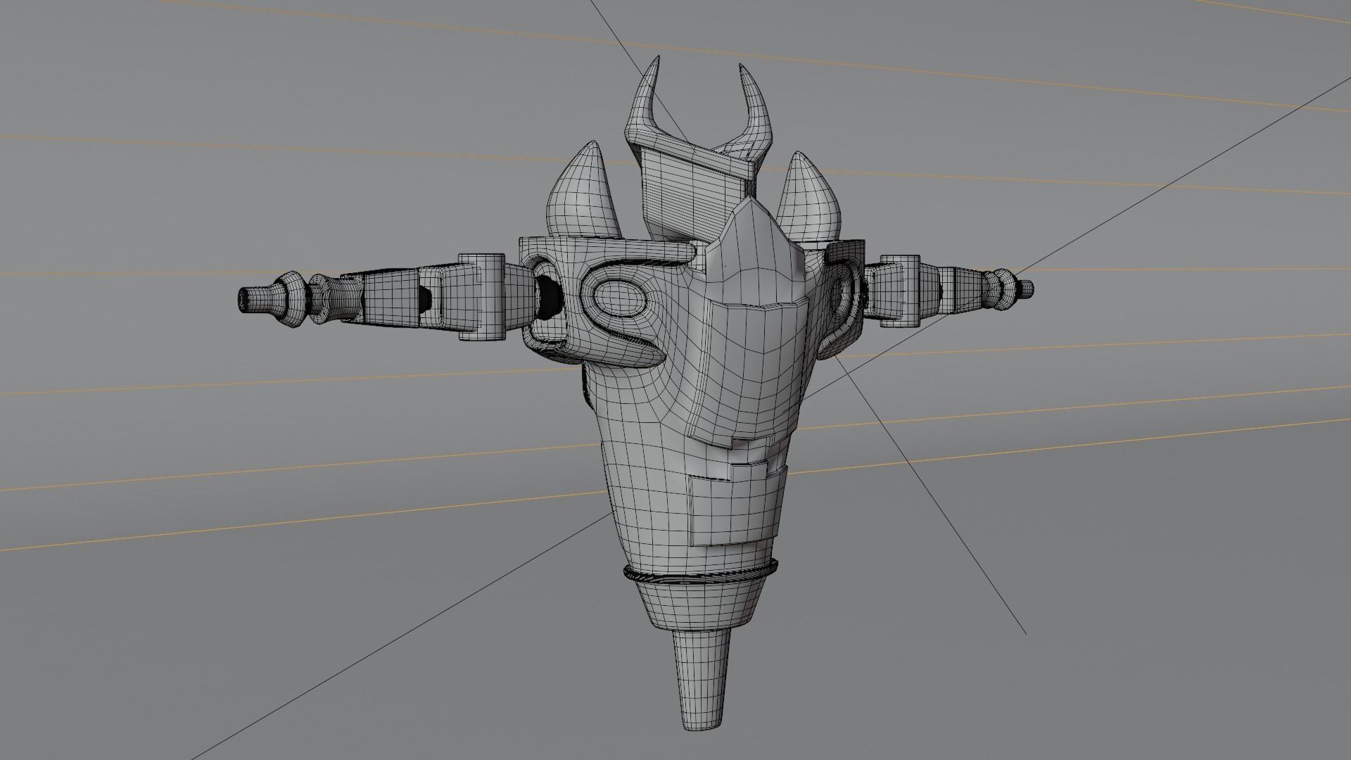 3d Model Blaster Bot Vr Ar Low Poly Cgtrader