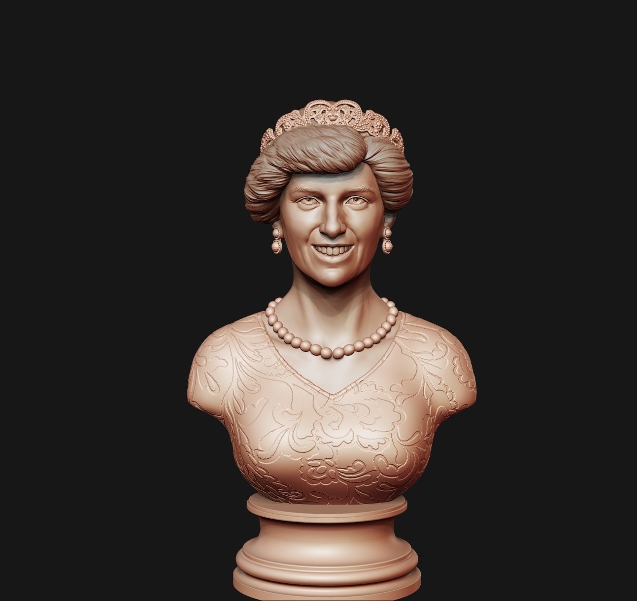 Princess Diana 3D model ready to print 3D model 3D printable | CGTrader