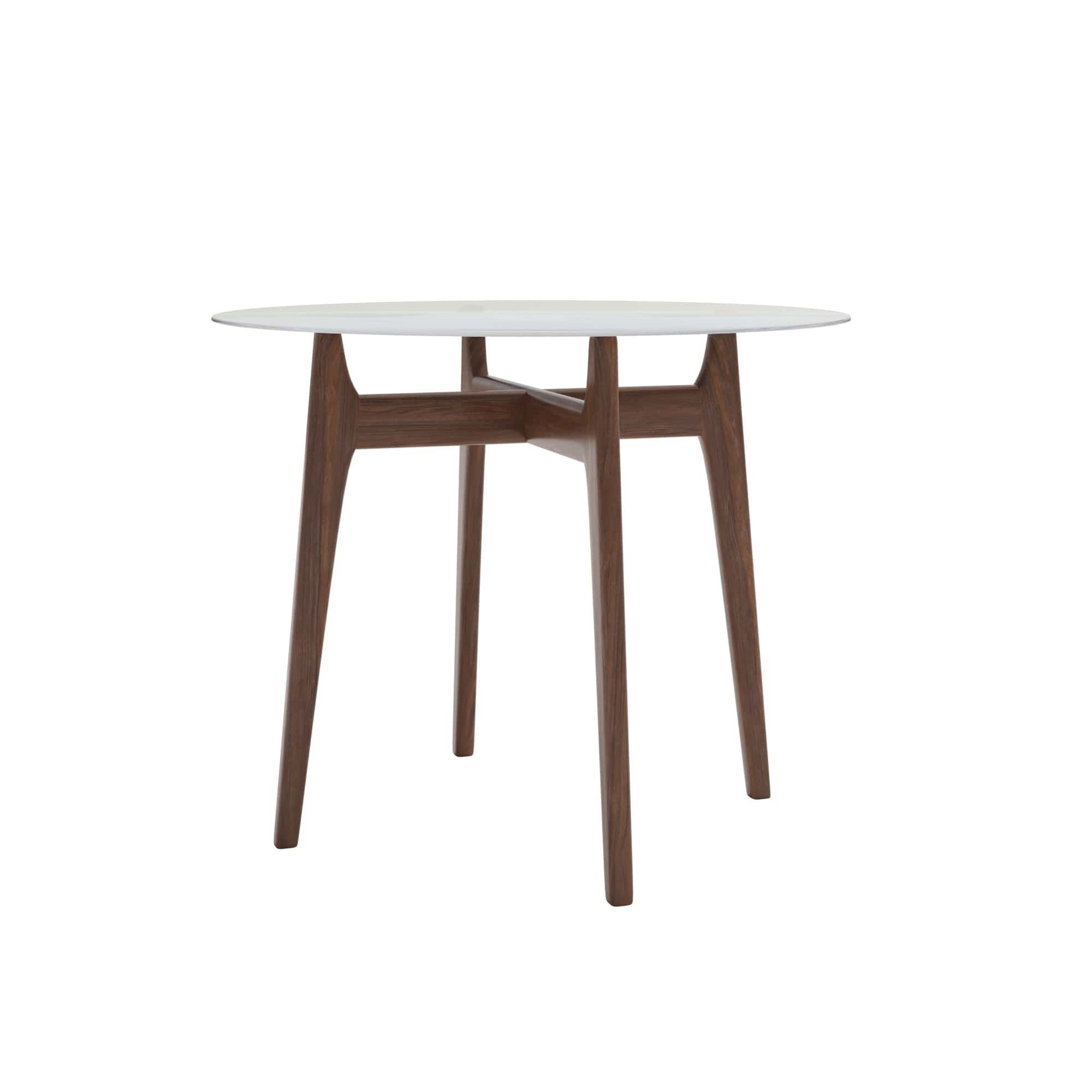 Crate and Barrel Tate Dining Table 3D model CGTrader