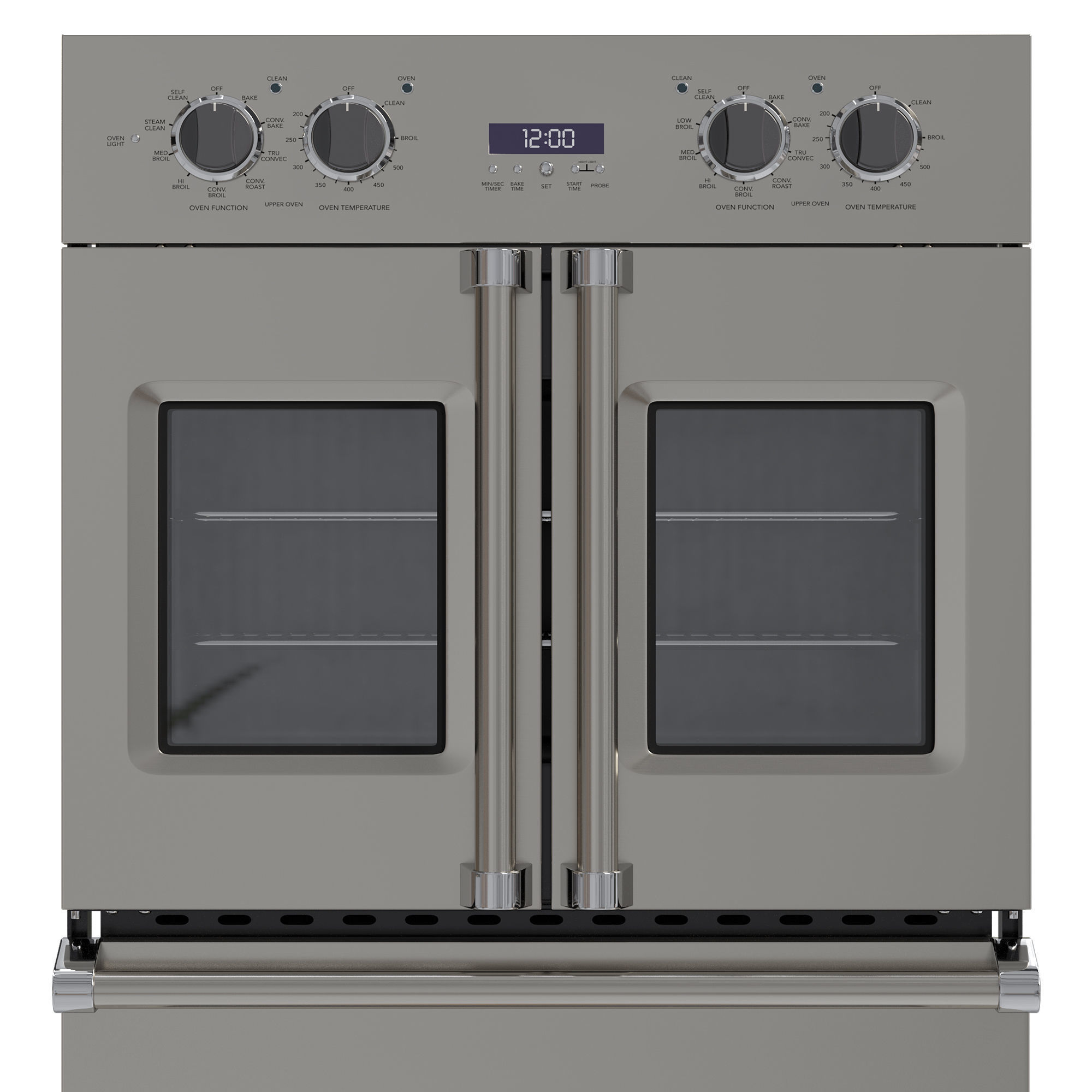 Viking Electric Double FrenchDoor Oven 3D model CGTrader