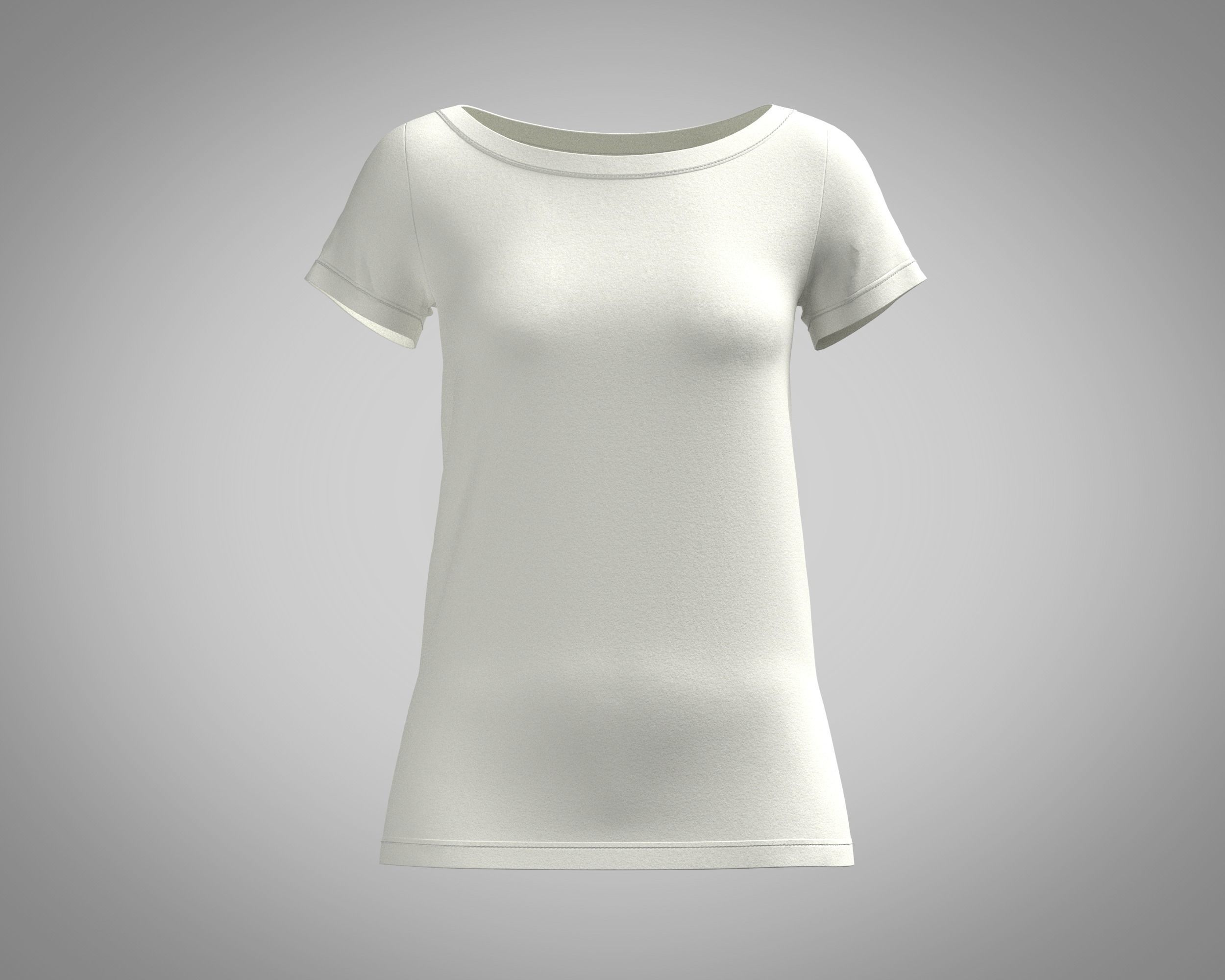 Girls 6 Types TShirt Pack 3D model CGTrader