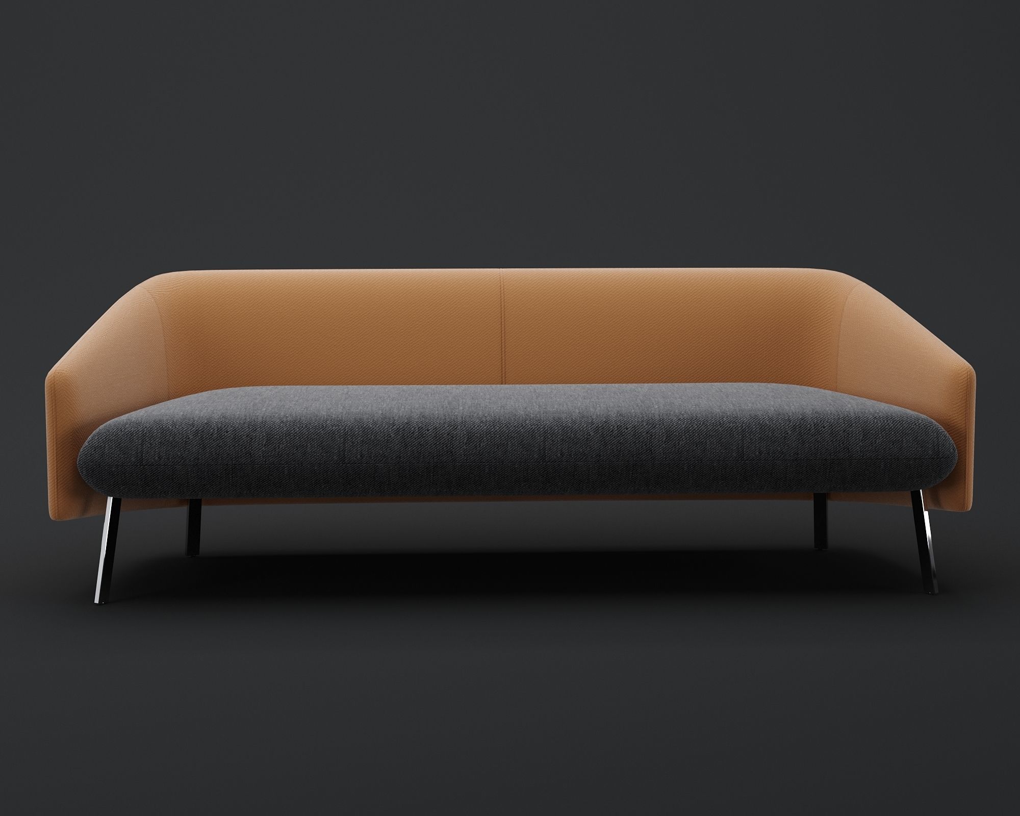 Studio TK Cover Sofa Three Seat 3D model CGTrader