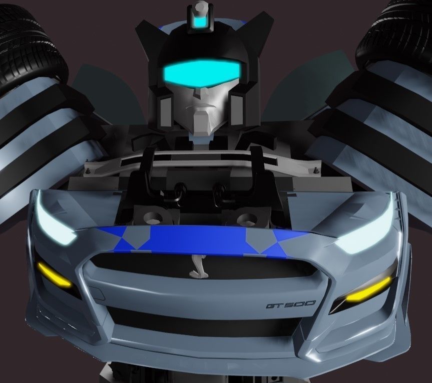 Jazz Transformer free 3D model CGTrader