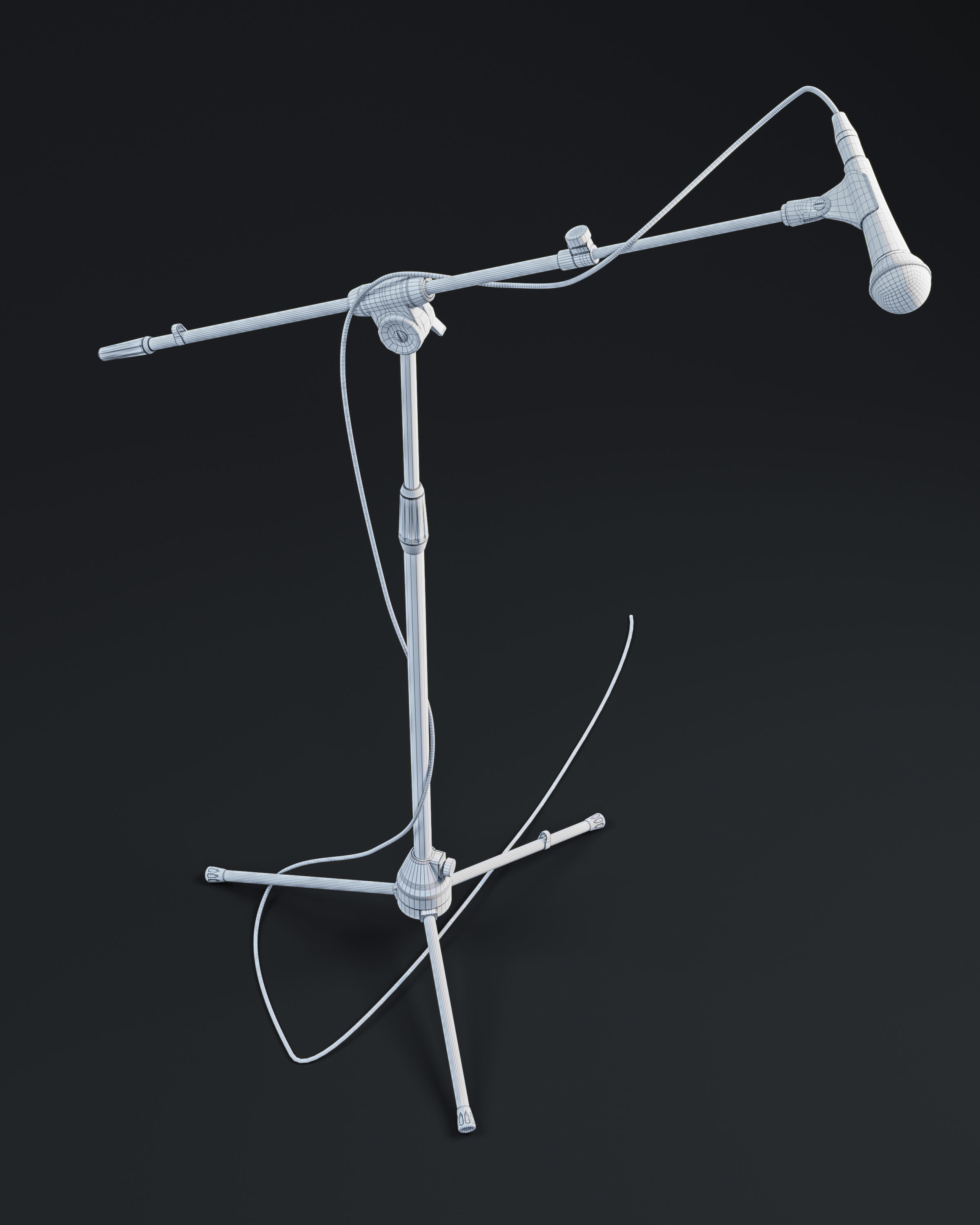 3D model Gravity MS 2322 B Microphone stand VR / AR / low-poly | CGTrader