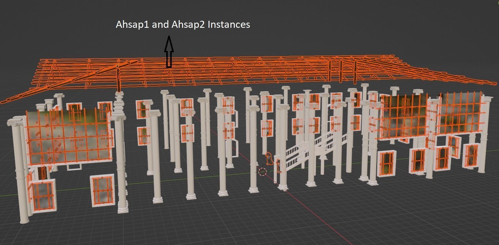3D model Ancient Roman Government Building VR / AR / low-poly | CGTrader