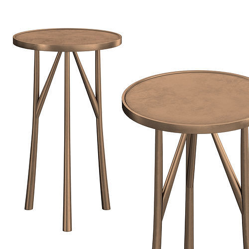 Juniper Drink Table 3D model | CGTrader