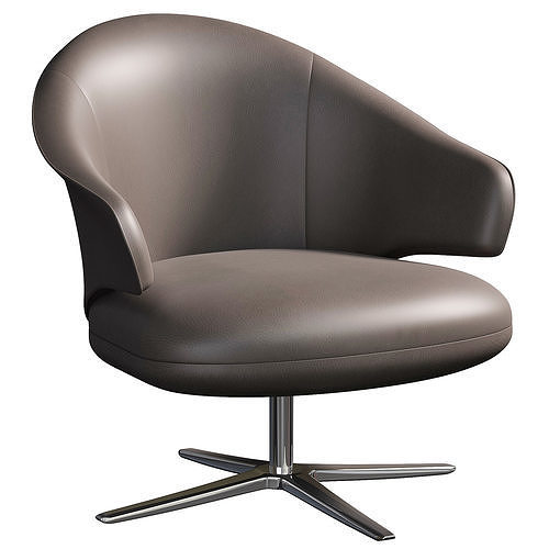 Turtle Walter Knoll Lounge Chair by 3D model CGTrader