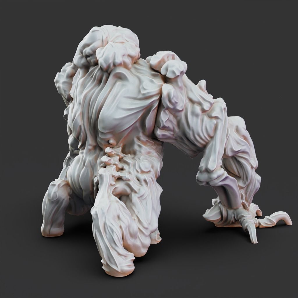 Brute - 3D Printable TTRPG - PRESUPPORTED - 32mm Scale 3D model 3D ...