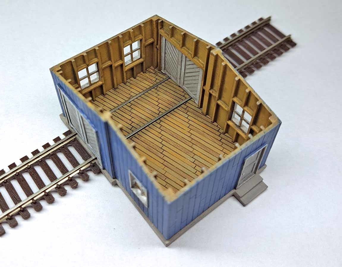 Shead Model N Scale Speeder Shed with Internal Details 3D model | CGTrader