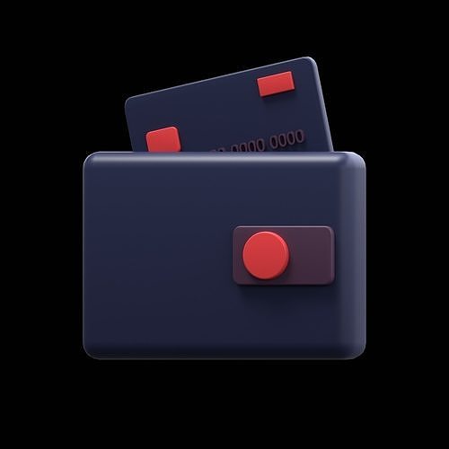 wallet modeling 3D model | CGTrader