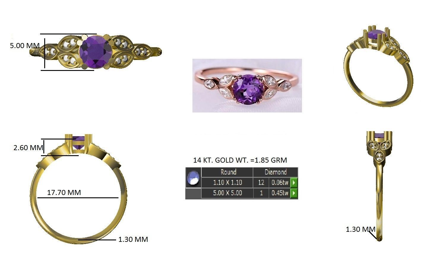 3D Renderings Jewelry Design CAD files Jewelry CAD designs 3D model 3D ...