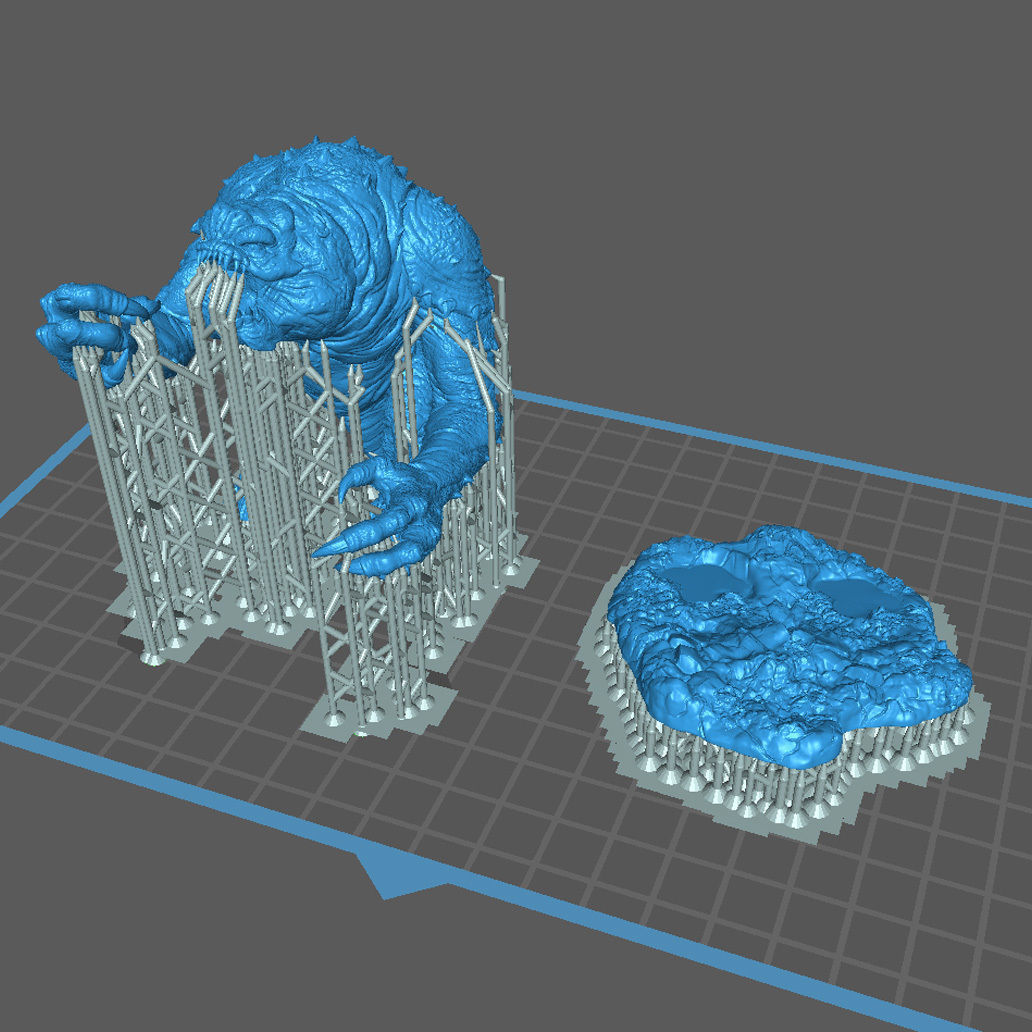 Rancor from Return Of The Jedi - 3D Printable 3D model 3D printable ...