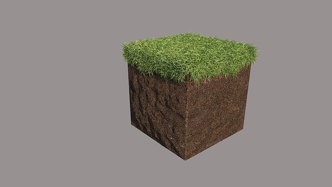 Minecraft Block 3D model | CGTrader