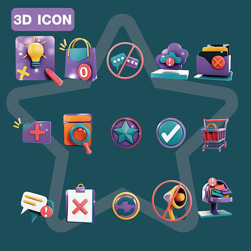 3D model Empty State 3d icon VR / AR / low-poly | CGTrader