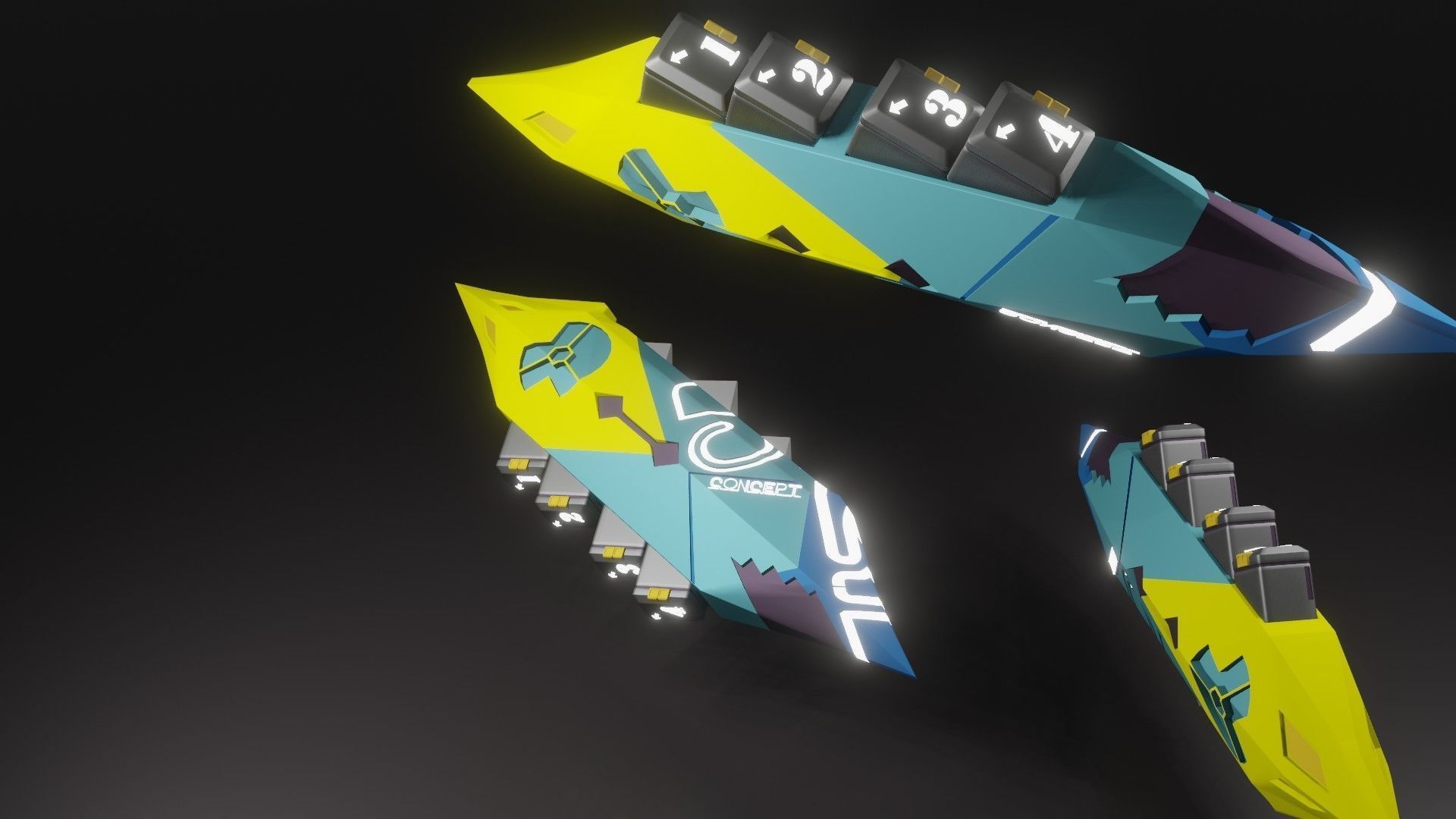 Sci fi prop 3D model | CGTrader