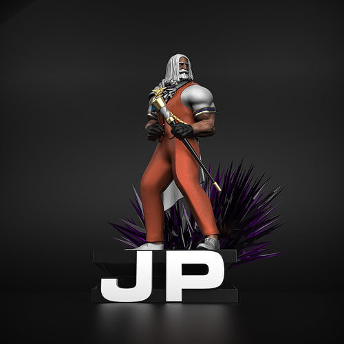 JP Street fighter 6 3D model 3D printable | CGTrader