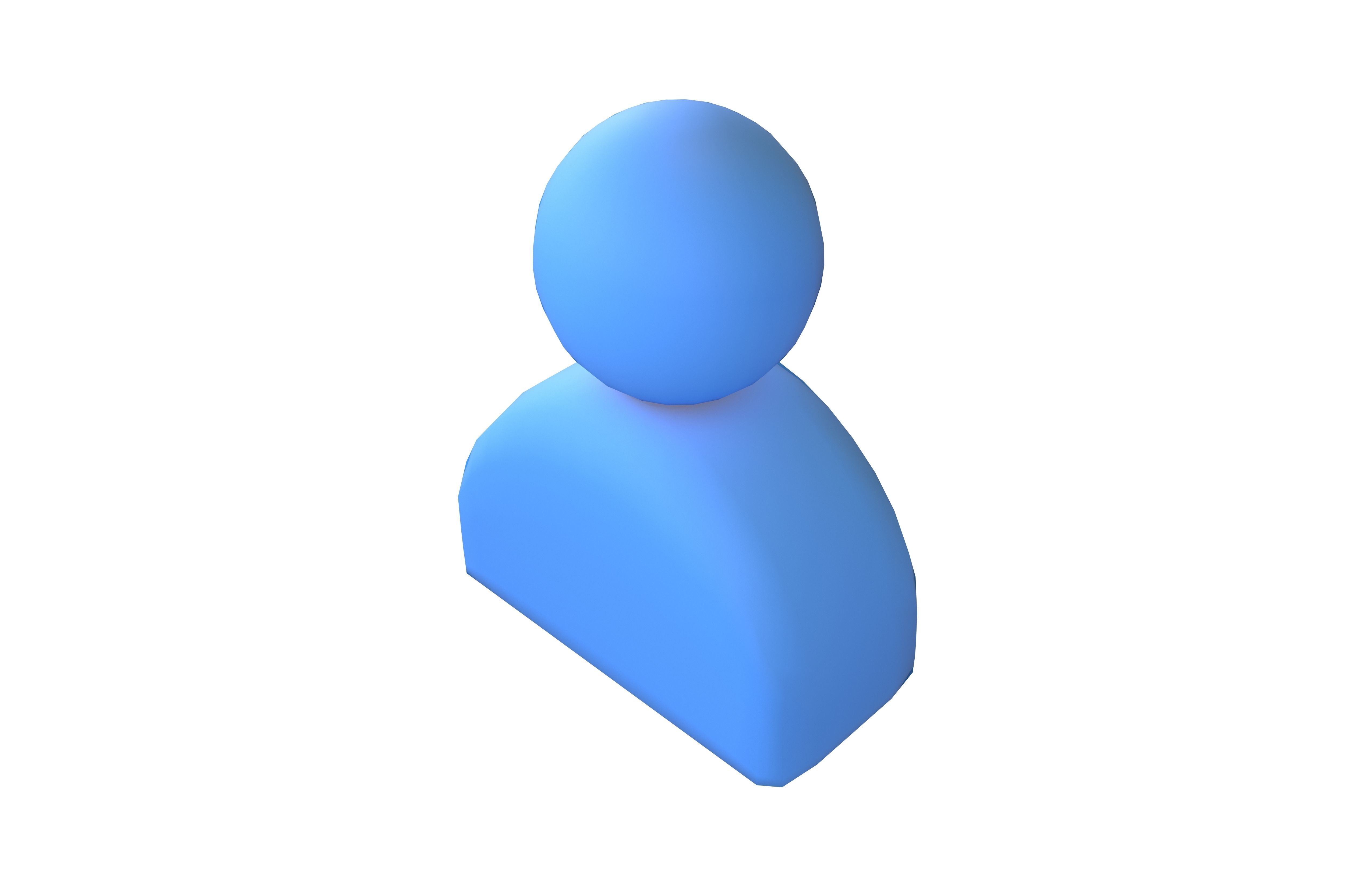 3D model User Icon v1 001 VR / AR / low-poly | CGTrader
