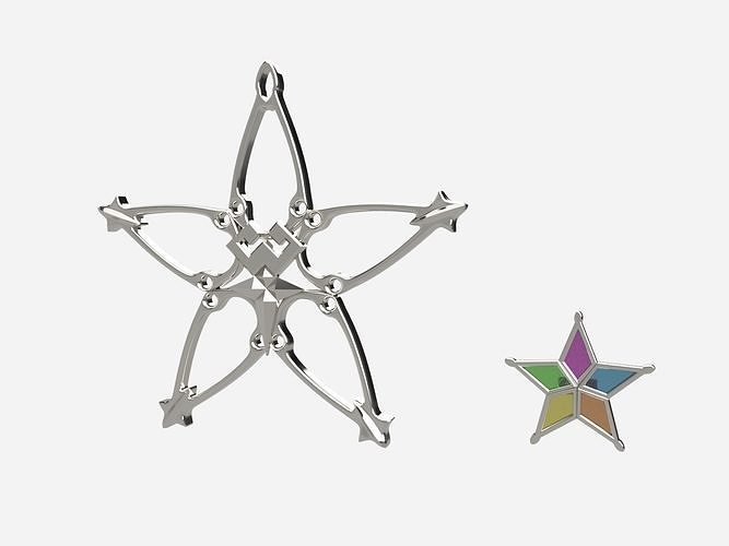 Kingdom Hearts Wayfinder Void 3D model 3D printable | CGTrader