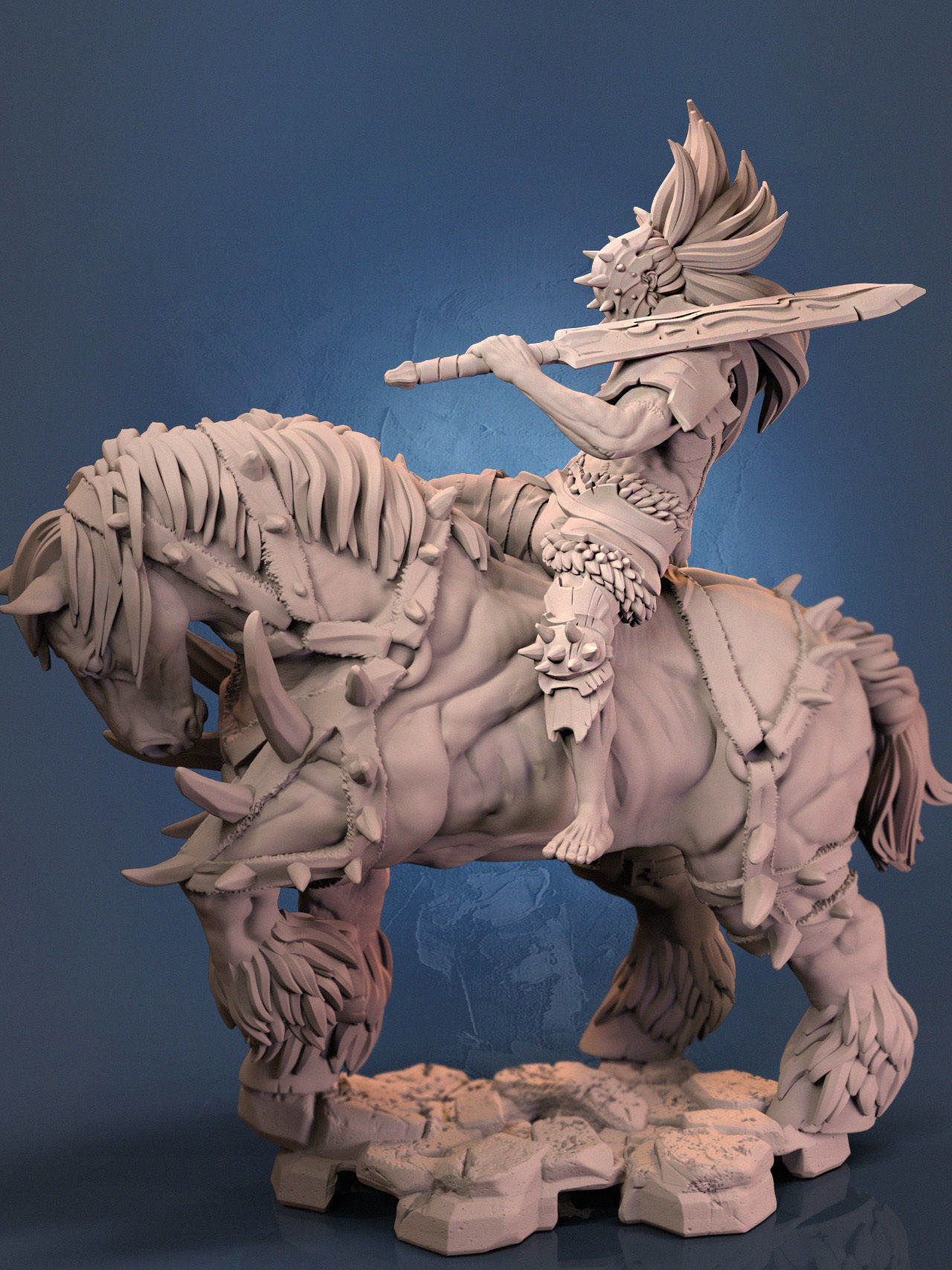 War - Four Horsemen 3D model 3D printable | CGTrader