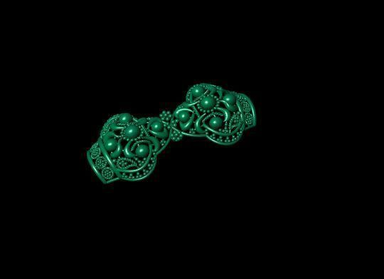 Bracelet 3D model 3D printable | CGTrader