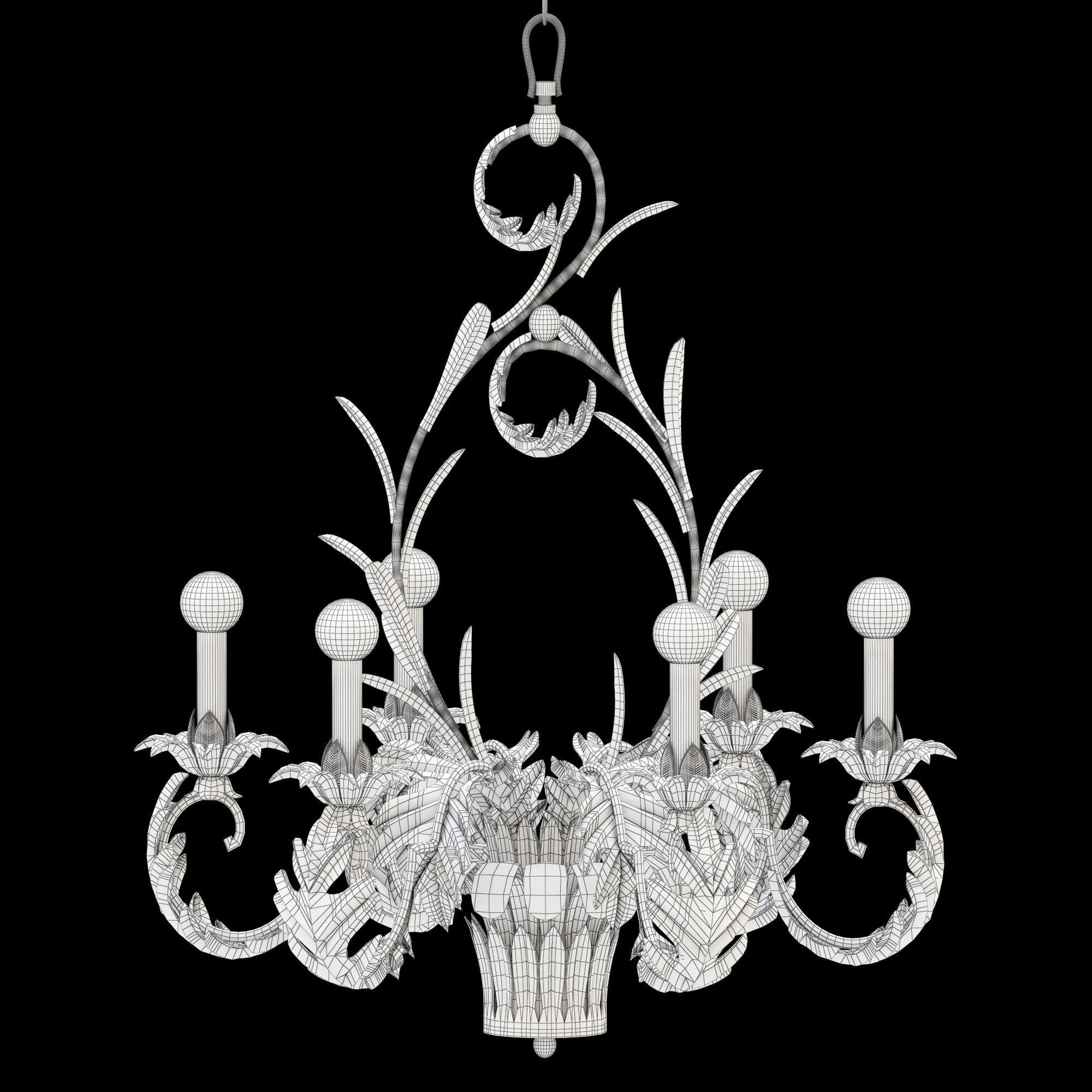 Vaughan Designs Basket Chandelier 3d Model Cgtrader Vaughan Designs Basket Chandelier 3d Model Max Obj Fbx Mtl 6