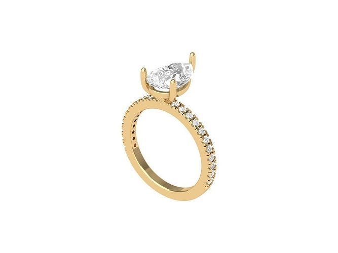 Wedding Ring 3D model 3D printable | CGTrader