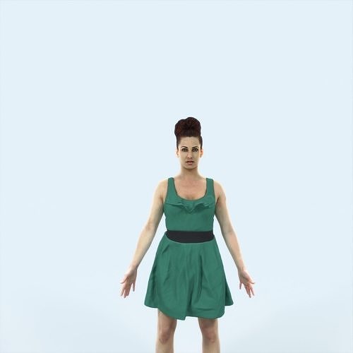 3D model Yearn F Animated Rigged Casual Woman VR / AR / low-poly | CGTrader