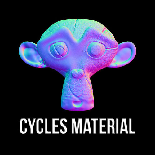 Cycles Normal Map Material free 3D model | CGTrader