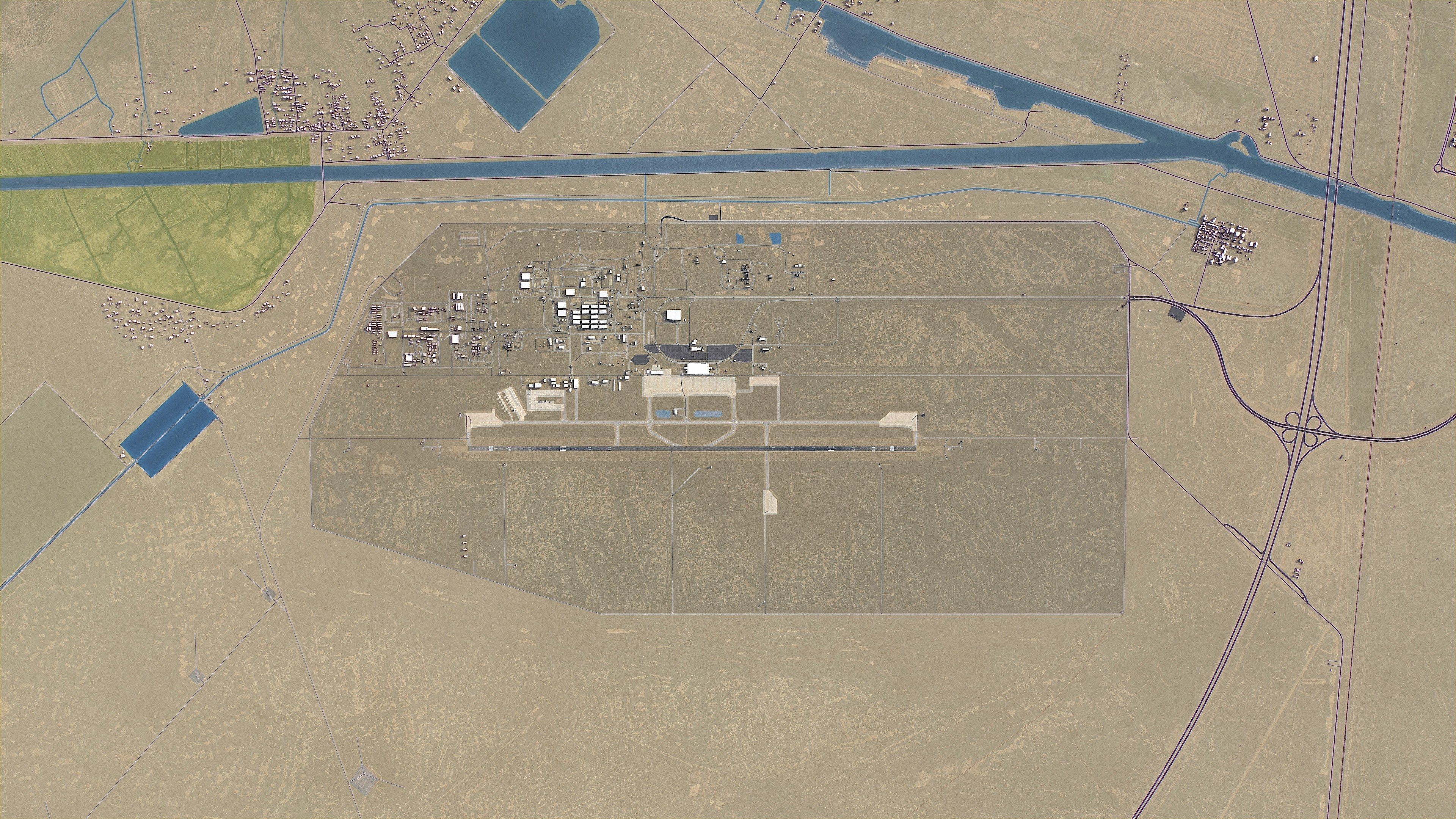 3D model Basra Airport VR / AR / low-poly | CGTrader