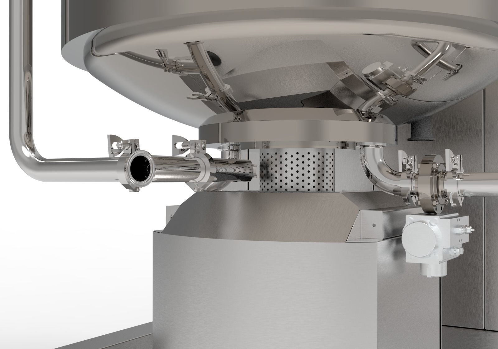 Cream Homogenizer Machine 3D model CGTrader