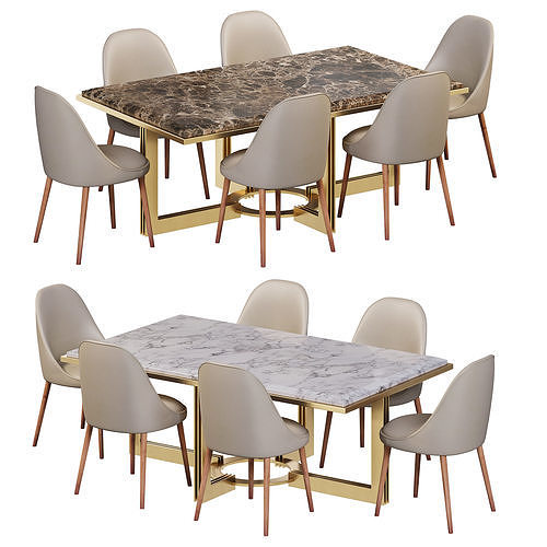 orion coffee table by luxdeco 3D model CGTrader