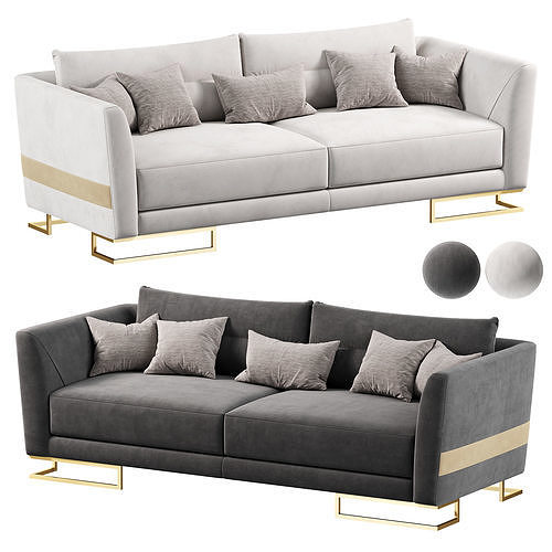 ZURICH SOFA By Atmacha 3D model CGTrader