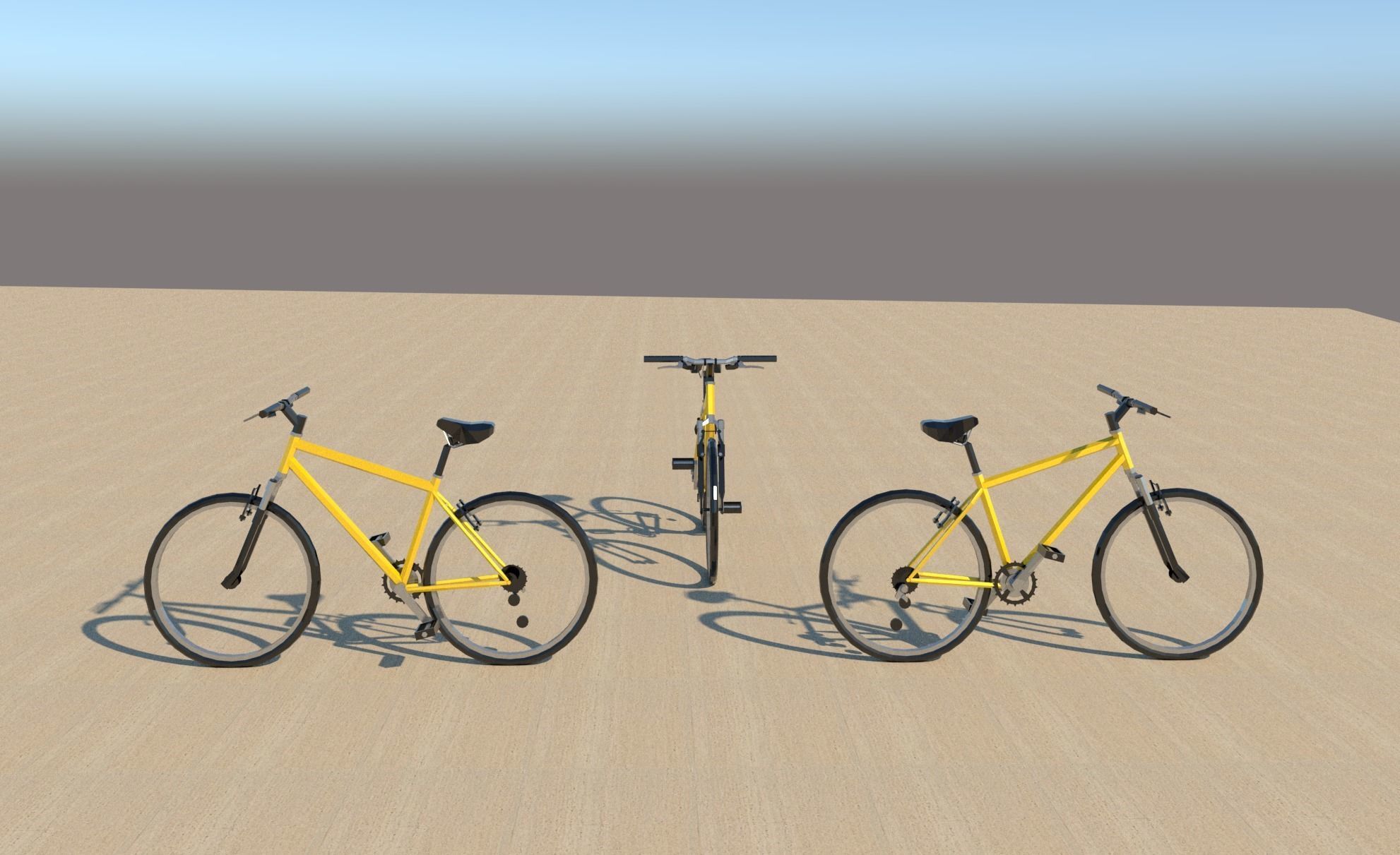 Bicycle or bike revit family 3D model CGTrader