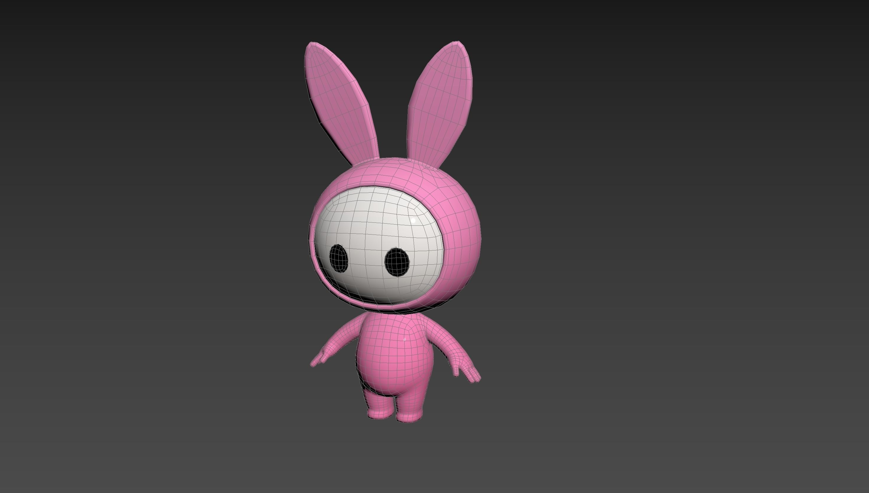 Character255 Rigged Mascot 3D model rigged | CGTrader