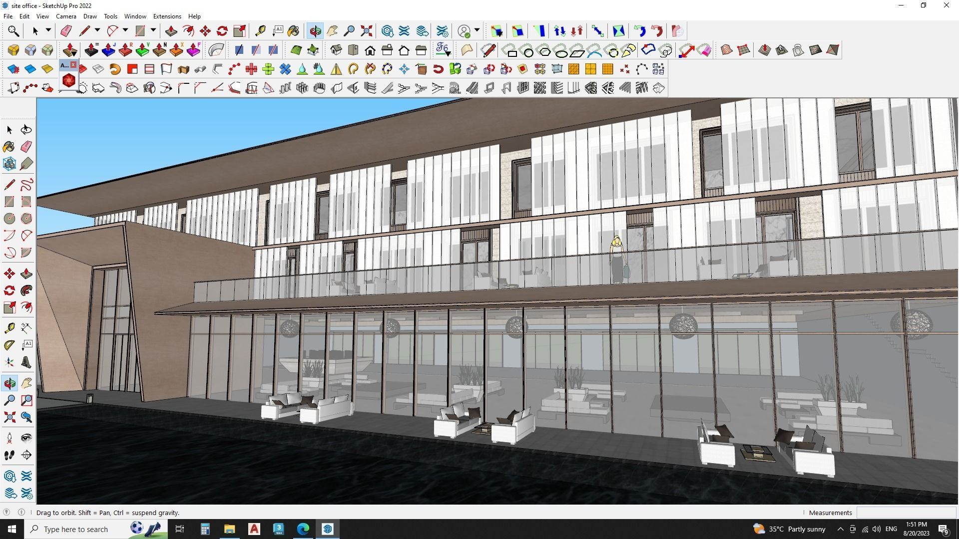 Modern office Building 3d model 3D model | CGTrader