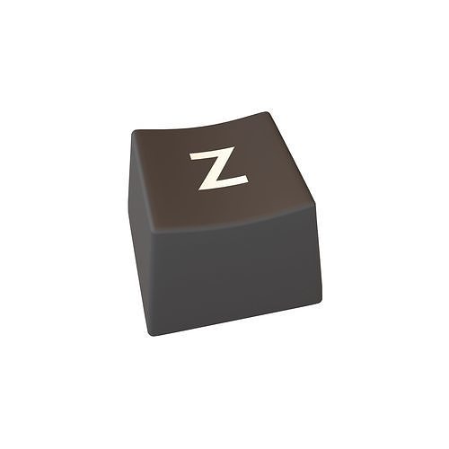 3D model Z Keycap v1 001 VR / AR / low-poly | CGTrader