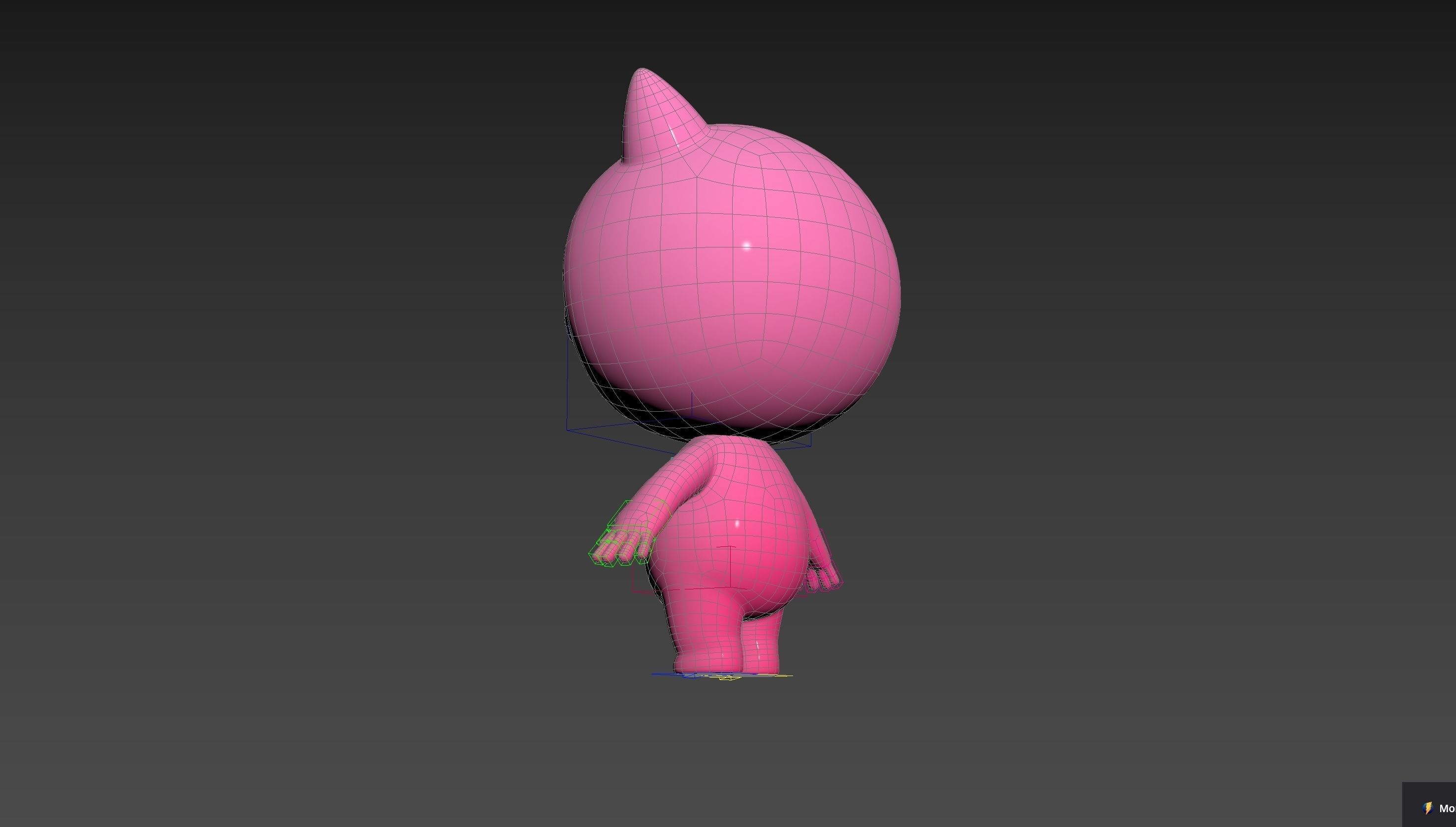 Character260 Rigged Mascot 3D model rigged | CGTrader